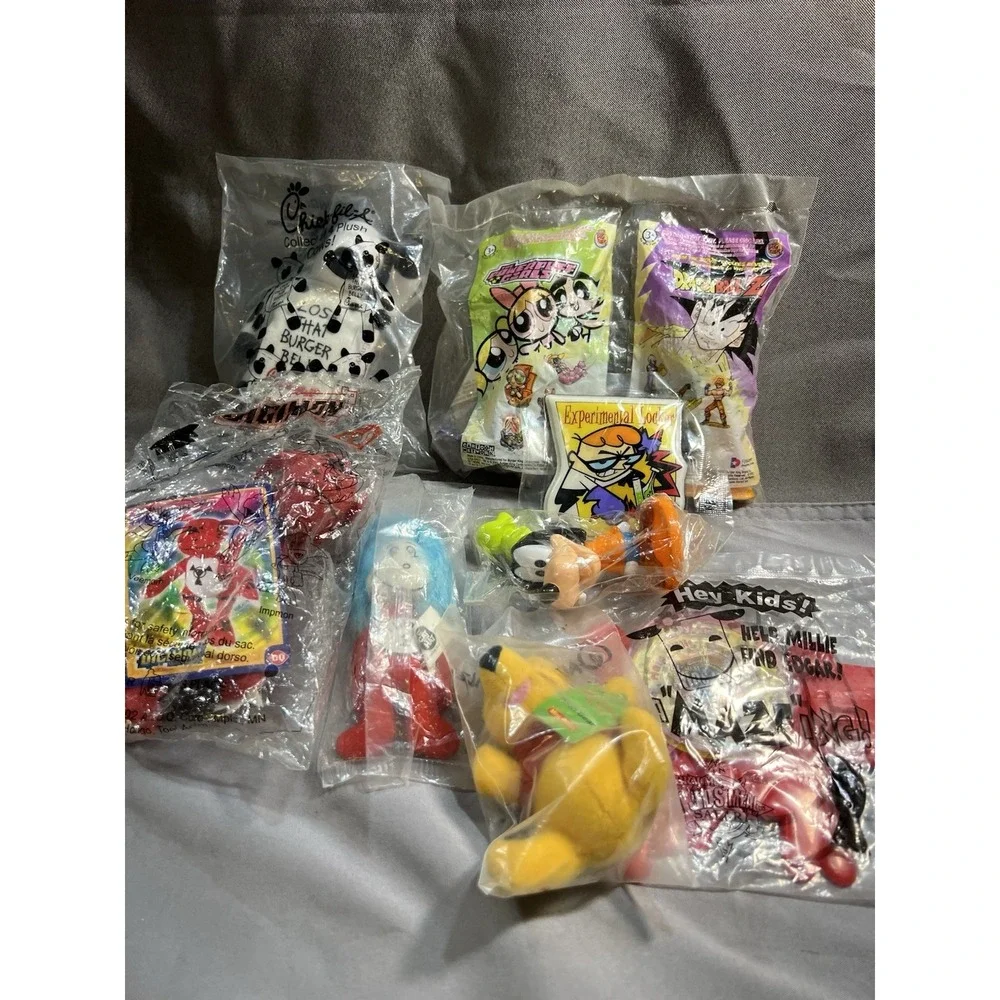 10‎ PC TOY LOT SEALED AWESOME READY FOR COLLECTIONS DRAGON BALL Z, LEGO  (2587)